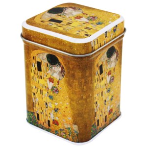 Home Elements plechová dóza Gustav Klimt 6X6X8,4 cm