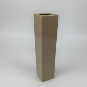 Béžová porcelánová váza Trudy 30 cm