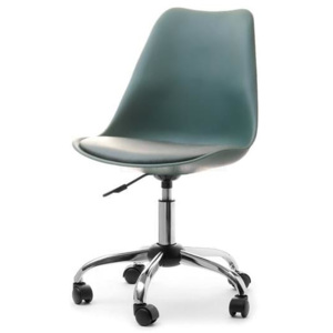 Kancelářská židle SILAS otočná, zelená