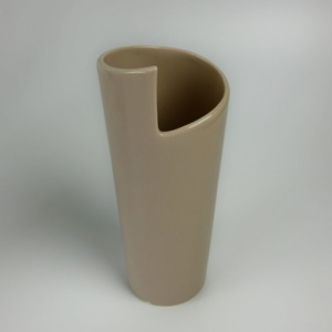 Porcelánová váza Médea- béžová