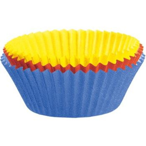 Muffins&Co! Papírové formičky na mini muffiny 150 ks barevné 4,5 cm -