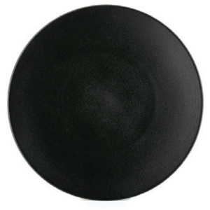 Equinoxe talíř mělký 16 cm, černý