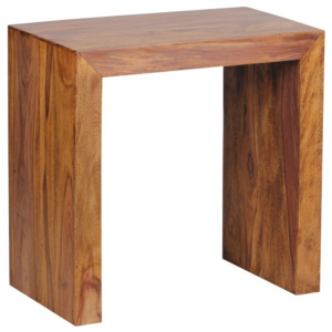 Odkládací stolek z masivního palisandrového dřeva Skyport Nazarena