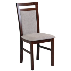Židle Figaro V, Barva dřeva: sonoma, Potah: 29 - ekokůže hnědý - NE 18