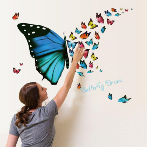 Samolepka na zeď "Motýl" 56x82 cm