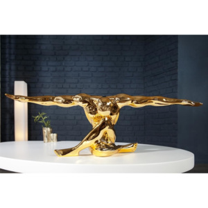 Výprodej Dekorace soška sportovce Bullone 65cm zlatá