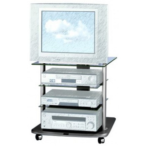 Wariant Televizní stolek 6 stříbrná
