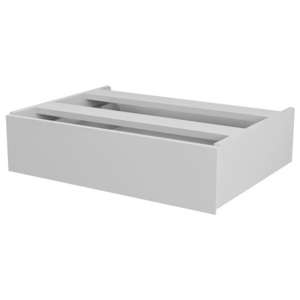 SAPHO - AVICE 1x zásuvka závěsná 60x15,5x45cm, bílá AV060