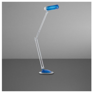 Stolní lampa CORBY 1x E27 15 W modrá - WOFI ACTION - WA-WO 871701290000