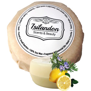 Isilandon Scents & Beauty Vonný vosk DOUBLE PACK rozmarýn a citron 40 g