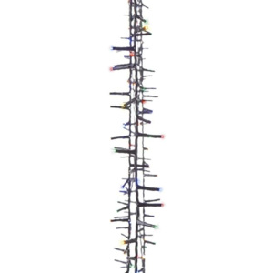 LED vánoční řetěz – ježek, 8m, multicolor, časovač