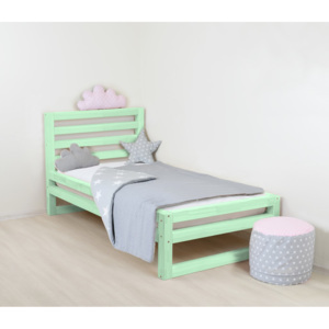 Benlemi Dětská postel DeLuxe 120x200 cm Barva: Pastelová zelená