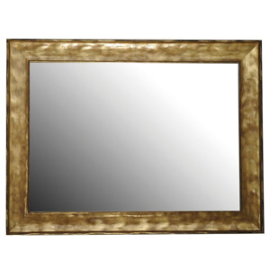 SAPHO - BERGARA zrcadlo v rámu 860x640mm, zlatá NL526