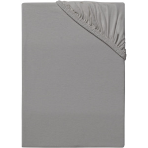 MERADISO® Žerzejové napínací prostěradlo, 140-160 x 200 cm (šedá)