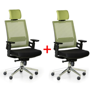 Kancelářská židle Day 1+1, zelená