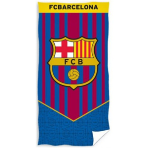 Fotbalová osuška FC Barcelona - BARCA - 70 x 140 cm