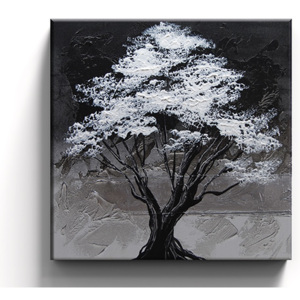 Ručně malovaný obraz abstrakce strom M164