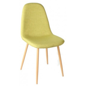 Konferenční židle LIMA žlutozelená - 3D3825