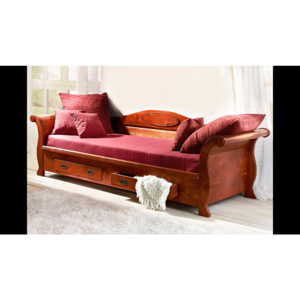 Polstrovaná sofa z indického masivu palisandr, Super natural