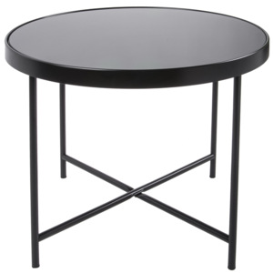 Velký černý stolek se skleněnou deskou, Vemzu