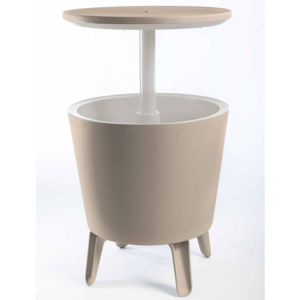 Keter Cool Bar chladící stolek béžový 49,5 x 57 cm 234024