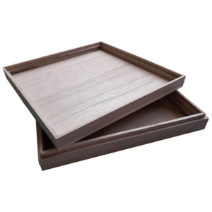 Isilandon Scents & Beauty Dřevěná krabička přírodní 19,5 x 3,5 cm