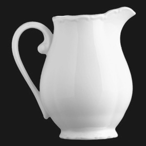 Mlékovka vysoká 350 ml, bílý porcelán, Verona, G. Benedikt
