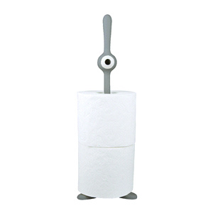 TOQ zásobník, stojan na toaletní papír KOZIOL (Barva-šedá)