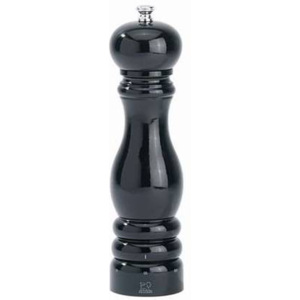 PEUGEOT Dřevěný mlýnek Paris na sůl - 22 cm, černý