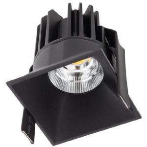 Arelux Zápustné LED svítidlo XDOMINO 3000K DM01WW50 BK AL_DM01WW50 BK