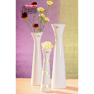 Paramit Sisi váza bílá 34 cm