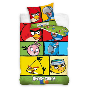 Carbotex Povlečení Angry Birds Rio kostky 140/200