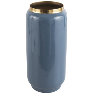 PRESENT TIME Velká modro zlatá váza Flare, Vemzu