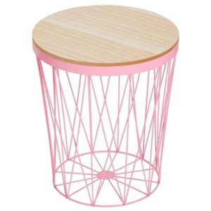Výprodej Konferenční-odkládací stolek Marely II růžový