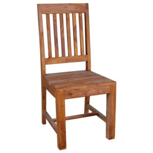 Židle Mumba z indického masivu palisandr, Světle medová