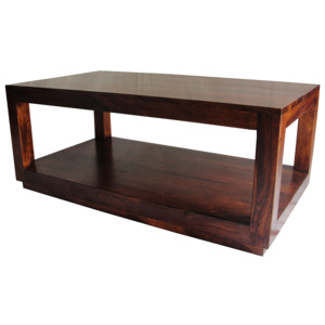Konferenční stolek 110x60x45 z indického masivu palisandr, Only stain
