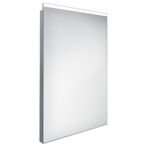 Zrcadlo s LED osvětlením v horní části, rozměr: 500x700 mm (nimZP-8001)
