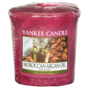 Votivní vonná svíčka Yankee Candle Moroccan Argan Oil - Marocký arganový olej 50 GRAMŮ