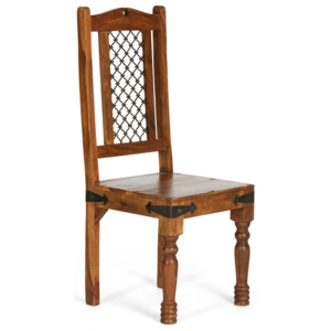 Židle Colombo z indického masivu palisandr, Natural