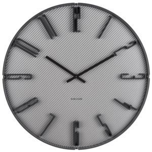 Nástěnné hodiny Sentient 40 cm Karlsson (Barva - šedé)
