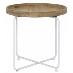 Konferenční stolek ANTIGUA Ø60 bílý Lightliving 6715526