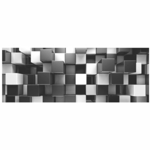 Samolepící fólie Černobílé 3D kostky 268x100cm S-OK2821A_2L