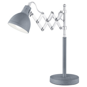 Stolní lampa Scissor Rebus TRIO (barva- betonová/kov, plast)