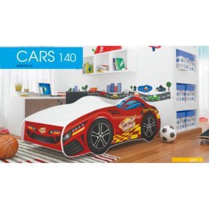 Dětská postel AUTO (CARS 140) AJK