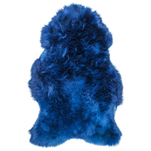 ARCTIC FUR Dekorační ovčí kožešina 100x60 cm, navi blue modrá