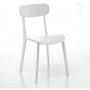 Židle MARA WHITE TOMASUCCI (barva - bílá, polypropylen)