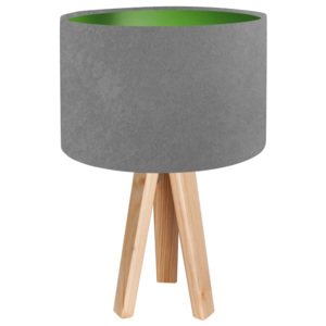 Svítidlo gloria grey/green stolní
