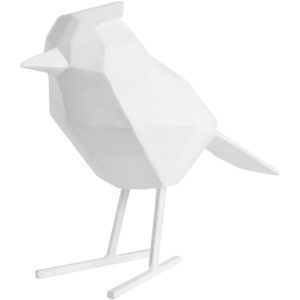 PRESENT TIME Designová bílá soška Statue Bird, Vemzu