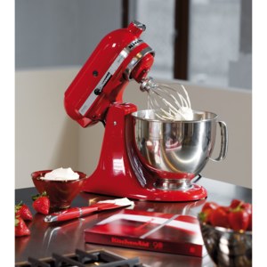 Kuchyňský robot Artisan KSM 125, 300 W KitchenAid (Barva-královská červená)