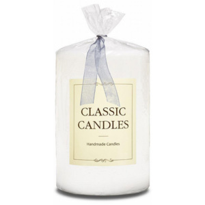 Bílá svíčka classic candles